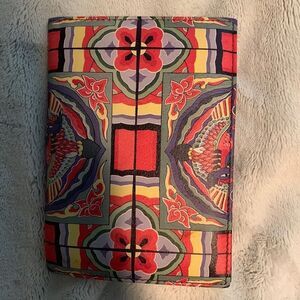 3”x4” Colorful Leather Wallet by VIDA & Co. | New With Tags
